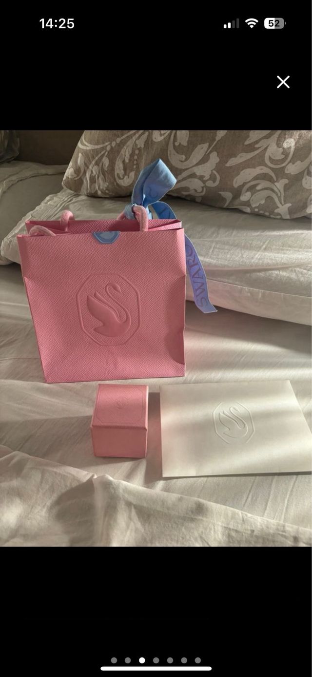 Anillo Swarovski Plata y Cristales