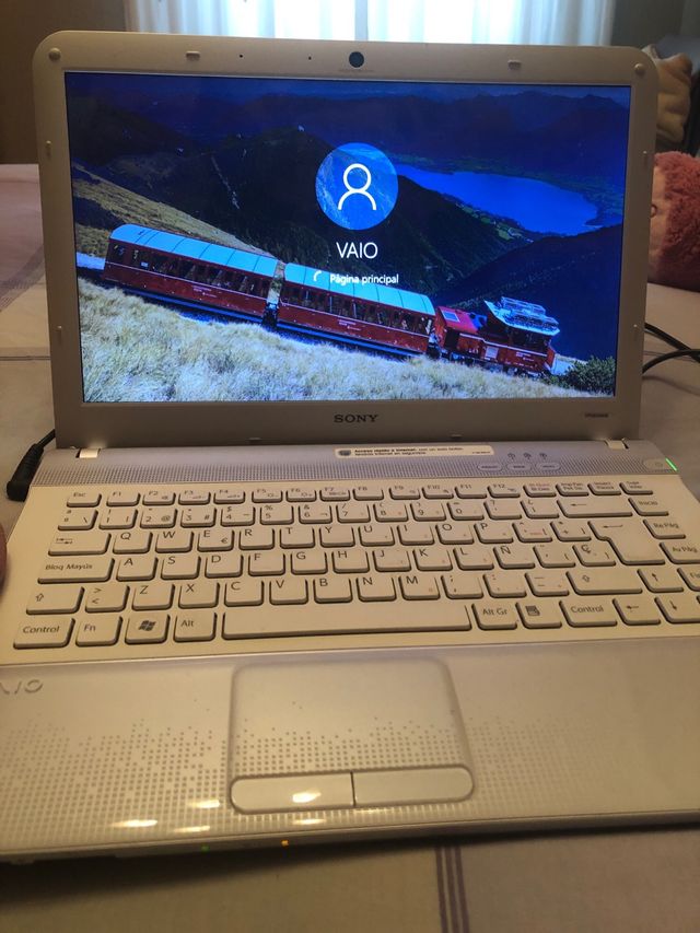 Sony Vaio Portátil Blanco