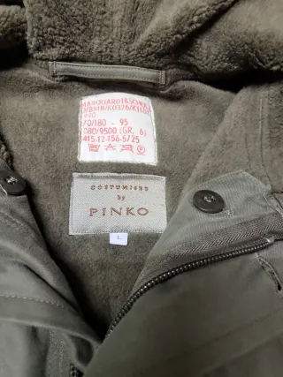 Parka uomo verde oliva