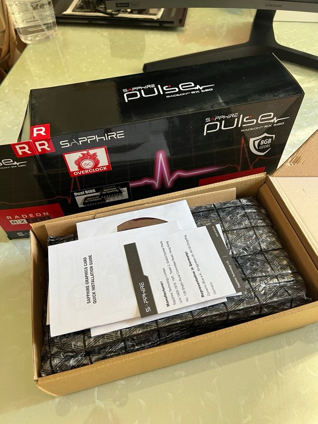 Sapphire Pulse RX 580 8GB Tarjeta Gráfica