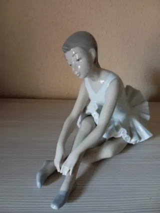 Figura bailarina porcelana