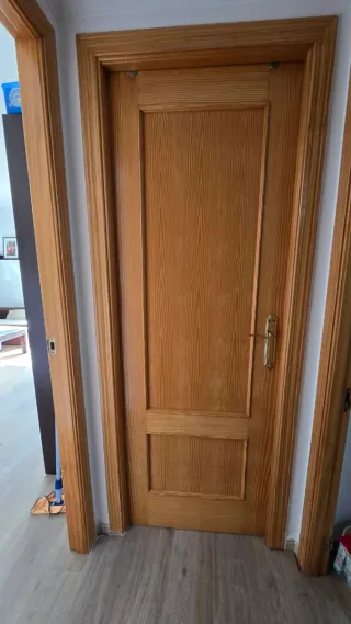 Puertas de madera completas
