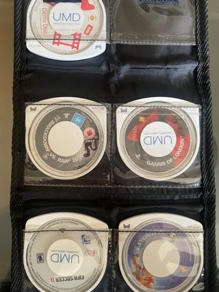 JUEGOS PSP + ESTUCHE