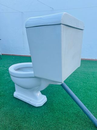 INODORO RETRO  porcelana blanco 1967