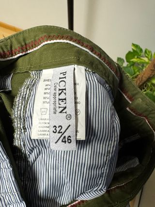 Pantalón Picken Verde Talla 32/46