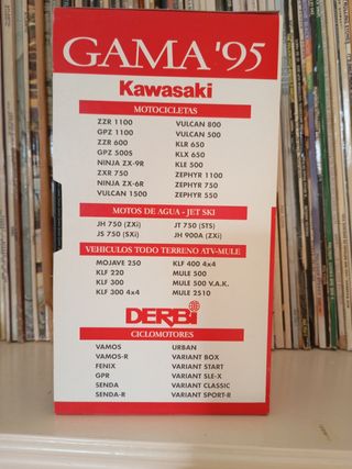Gama '95 Derbi Kawasaki Vídeo VHS