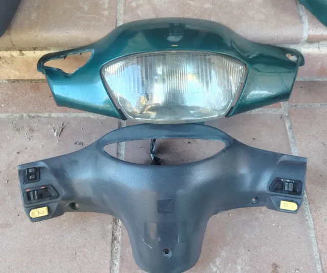 Placa + Farol Honda Scoopy