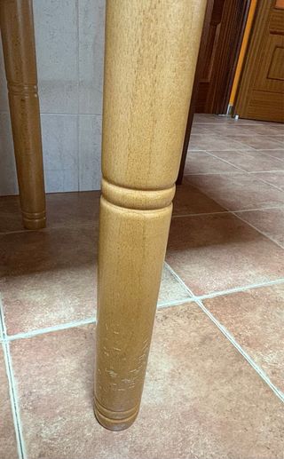 Tavolo da cucina estensibile in legno 120x70