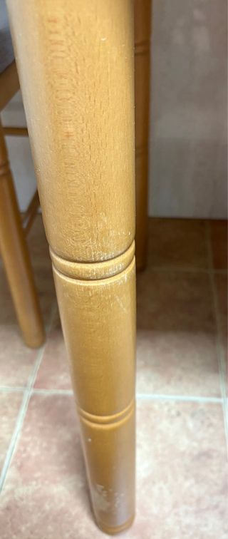 Tavolo da cucina estensibile in legno 120x70