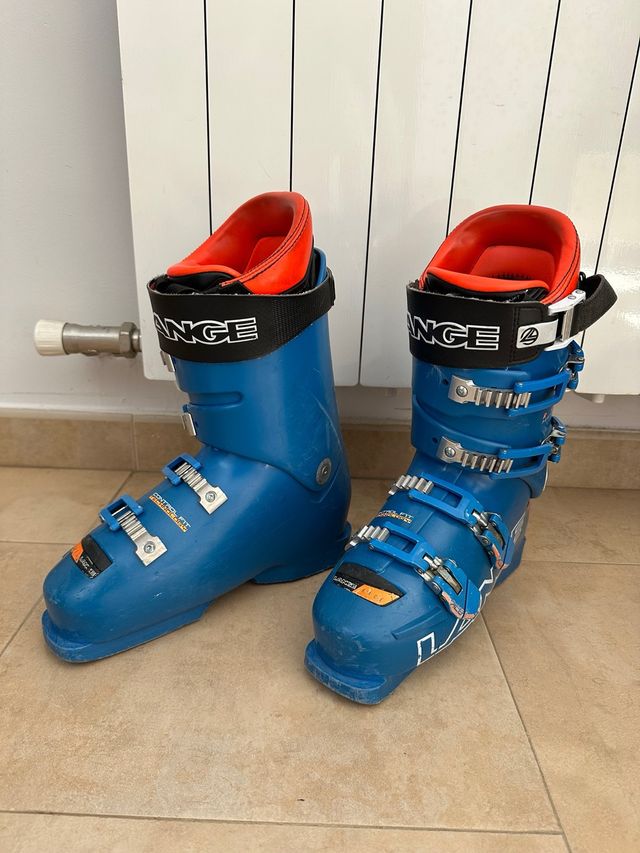 Botas de esquí azules Lange Race 26,5