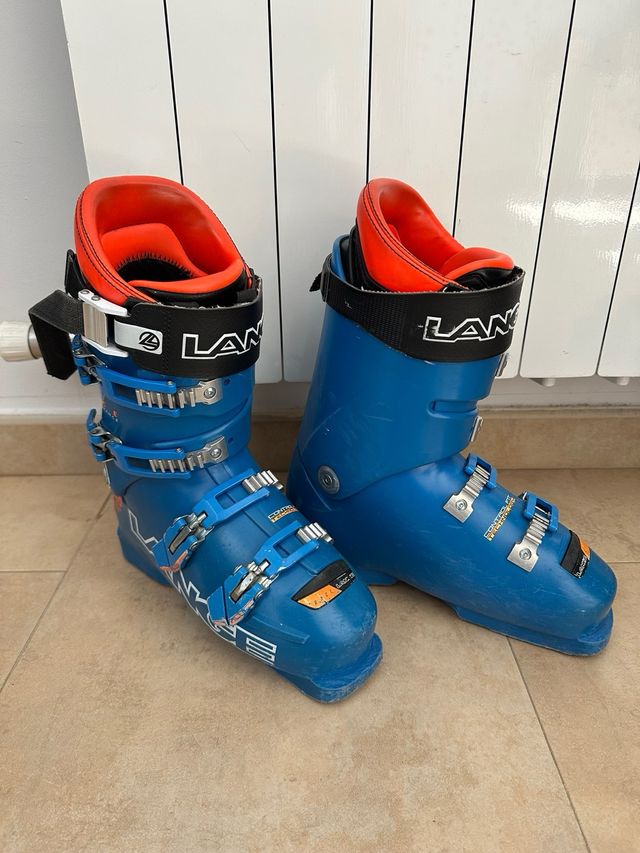 Botas de esquí azules Lange Race 26,5