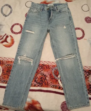 Vaqueros desgastados