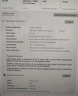 PC Gaming NZXT con RTX 3070 Ti