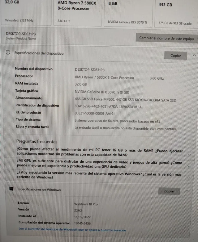 PC Gaming NZXT con RTX 3070 Ti