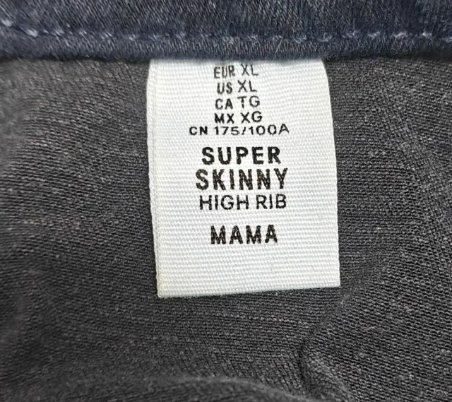 2 Pantalones Premamá H&M Talla XL
