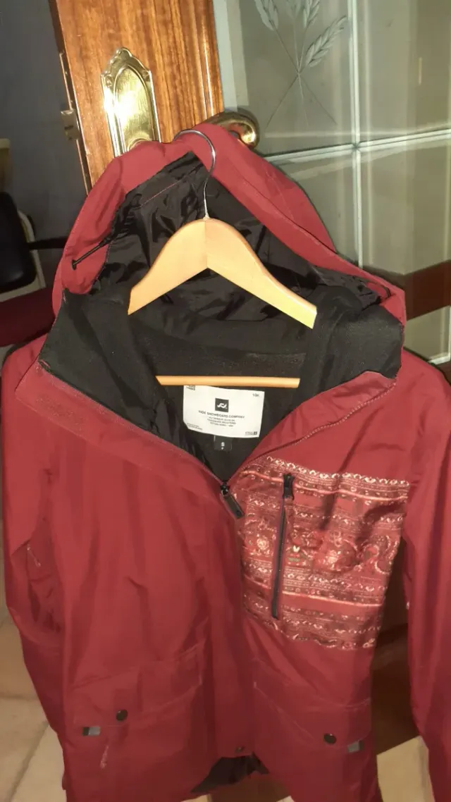 Chaqueta y pantalón snowboard mujer