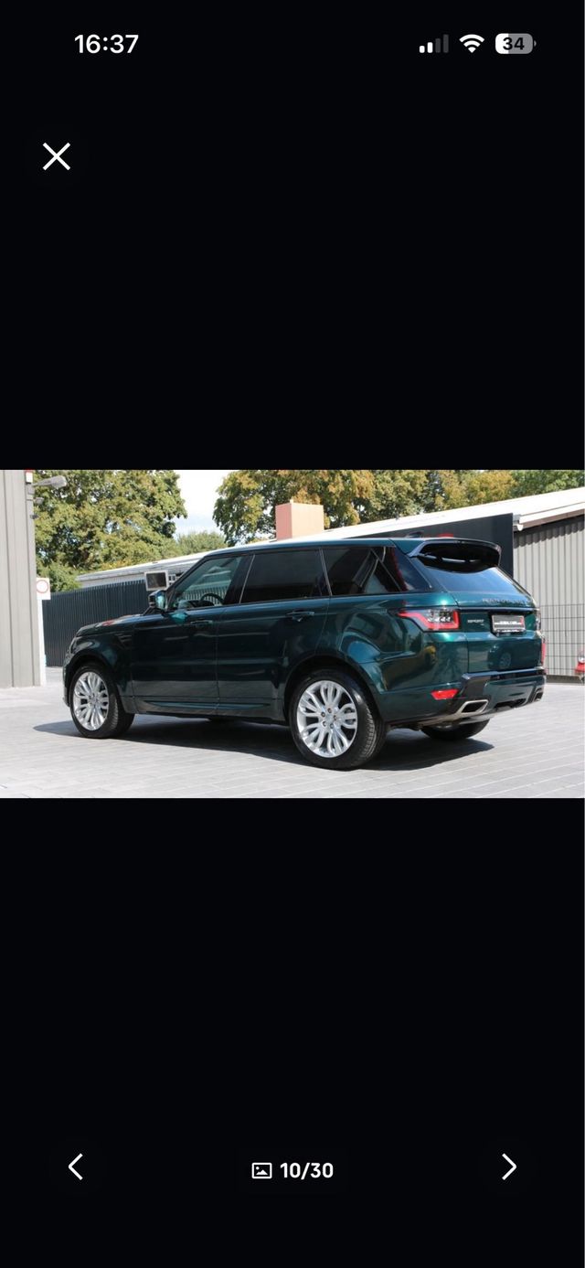 LAND ROVER RANGE ROVER SPORT SDV6 D300 HSE 2020 1M