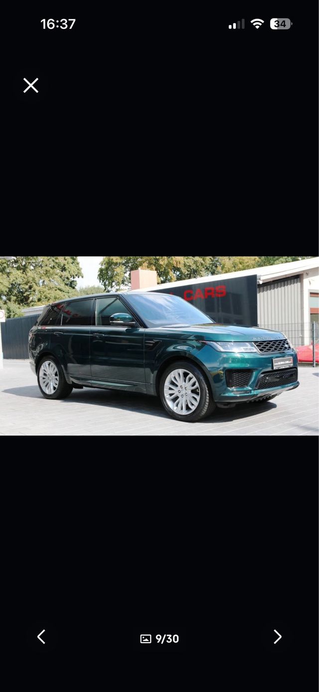 LAND ROVER RANGE ROVER SPORT SDV6 D300 HSE 2020 1M