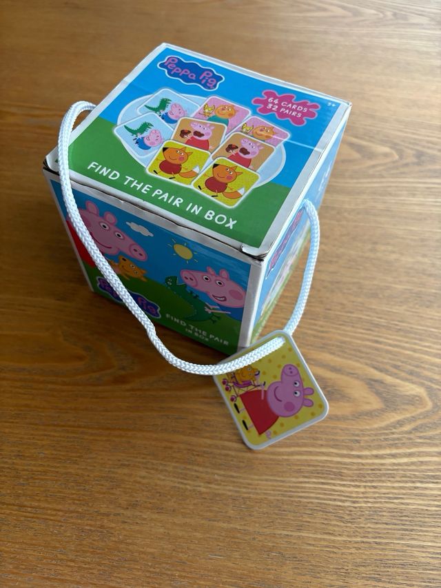 Peppa Pig: Memory. 64 carte. +3 anni