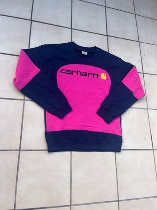 Sudadera Carhartt Azul y Rosa