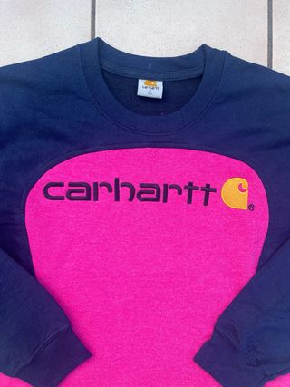 Sudadera Carhartt Azul y Rosa
