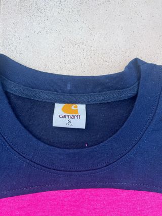 Sudadera Carhartt Azul y Rosa