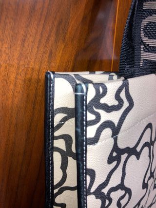 Bolso Tous Kaos Beige y Negro
