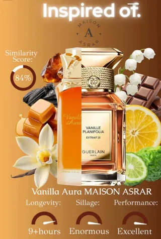 Maison Asrar Vanilla Aura Perfume