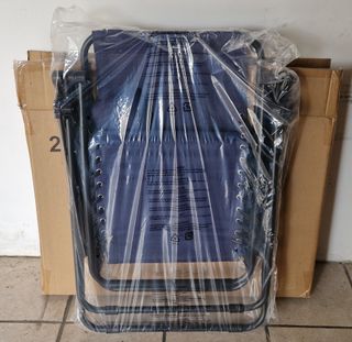 Sedia Sdraio Zero Gravity Amazon Basics Blu