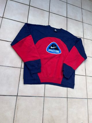 Sudadera Nike ACG Azul y Roja