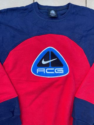 Sudadera Nike ACG Azul y Roja