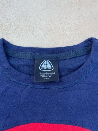 Sudadera Nike ACG Azul y Roja