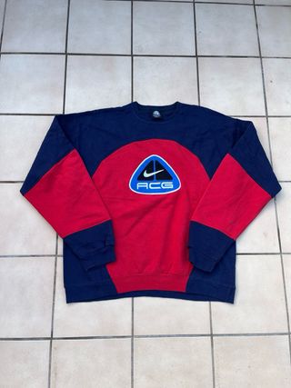 Sudadera Nike ACG Azul y Roja
