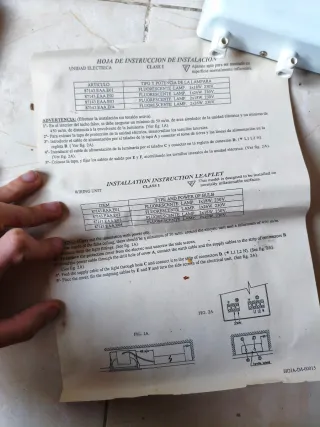 Foco y transformador