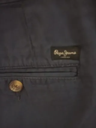 Bermudas azules mujer