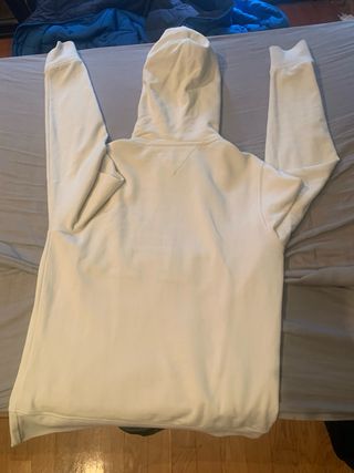 Sudadera Tommy Hilfiger Blanca y Beige