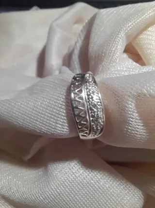 Anillo Plata Ley sello 925 Talla 16