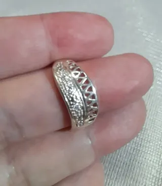 Anillo Plata Ley sello 925 Talla 16