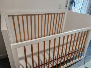 Cuna Metrópoli Blanca con colchón