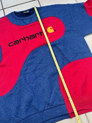 Sudadera Carhartt Azul y Roja