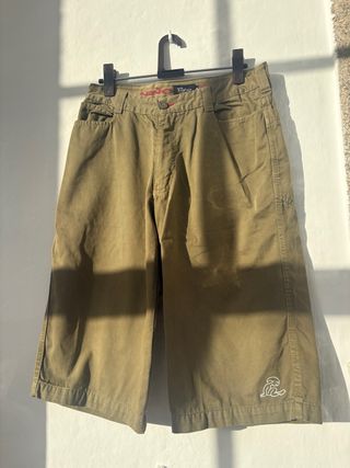 Bermudas El Niño Hombre Verde Oliva