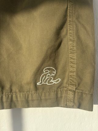 Bermudas El Niño Hombre Verde Oliva