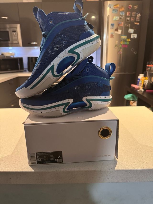 NUEVO Air Jordan XXXVI SE L Blu/Verde