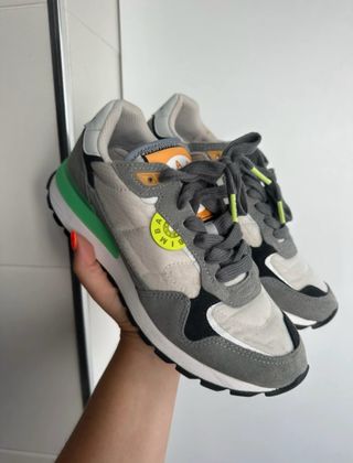 Zapatillas Bimba y Lola Mujer Gris y Verde
