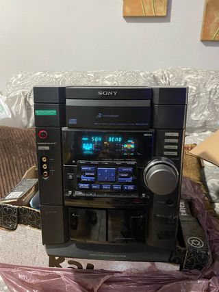 Equipo de Sonido Sony 3 CD Changer