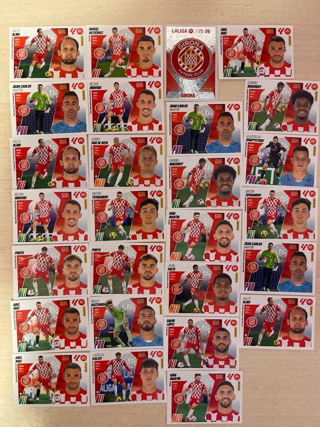 57 cromos del Girona FC