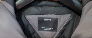 Abrigo largo invierno corte recto gris