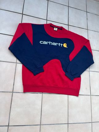 Sudadera Carhartt Roja y Azul