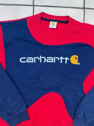 Sudadera Carhartt Roja y Azul