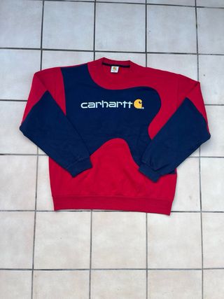 Sudadera Carhartt Roja y Azul